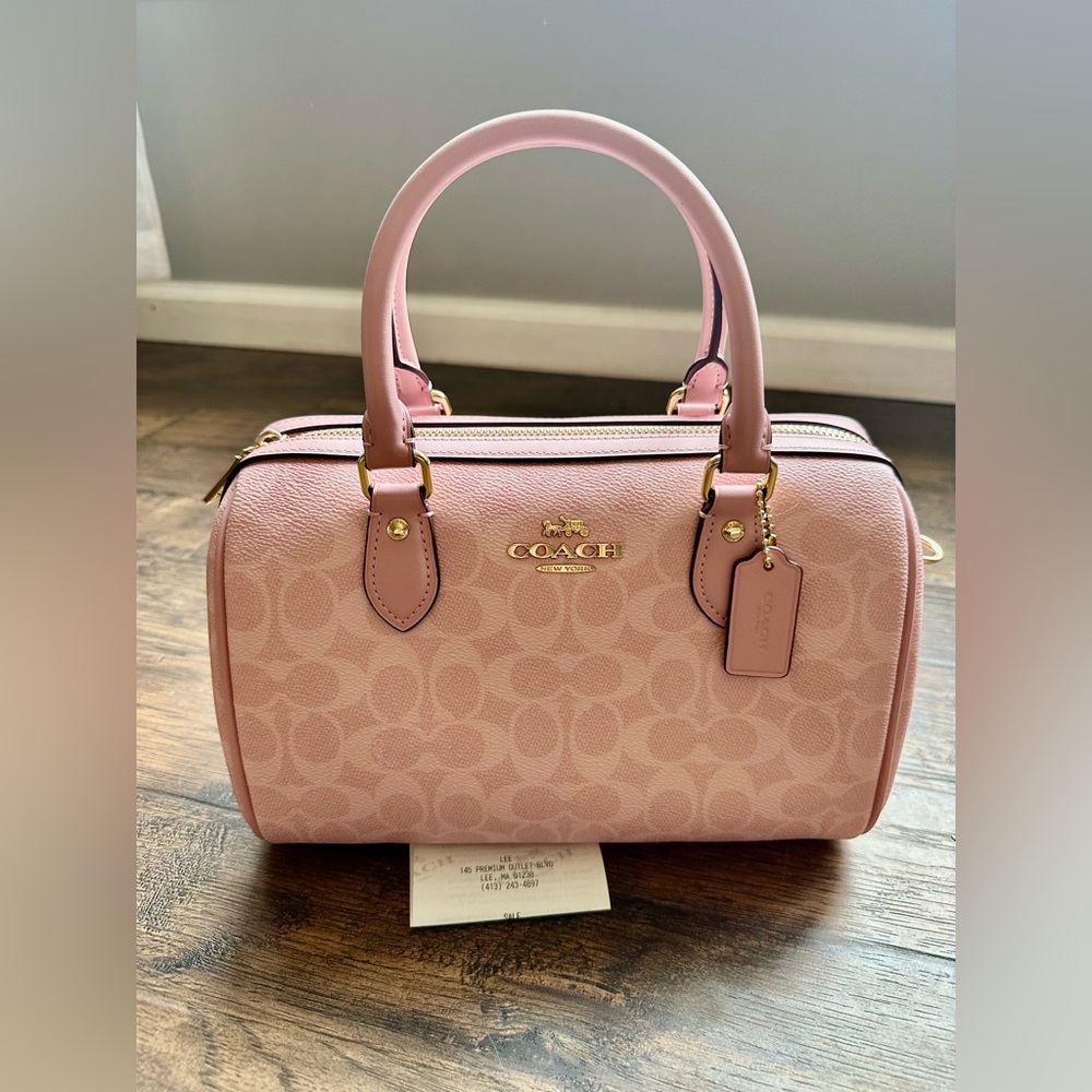 NWT - Coach Rowan Powder Pink Satchel- *TIK TOK VIRAL